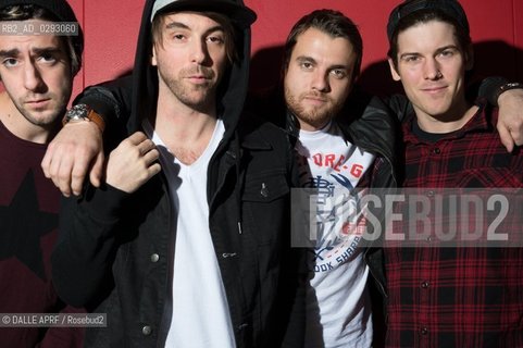 ALL TIME LOW.Paris  3 - 2014. ©DALLE APRF/Rosebud2