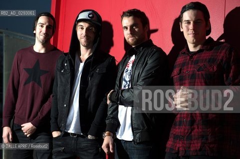 ALL TIME LOW.Paris  3 - 2014. ©DALLE APRF/Rosebud2