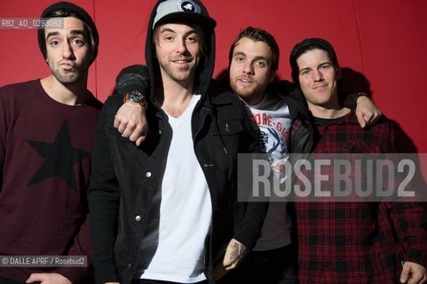 ALL TIME LOW.Paris  3 - 2014. ©DALLE APRF/Rosebud2
