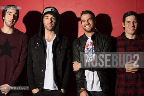 ALL TIME LOW.Paris  3 - 2014. ©DALLE APRF/Rosebud2