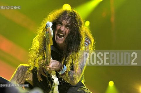 Iron Maiden.steve HARRIS.6/ 2014. ©DALLE APRF/Rosebud2