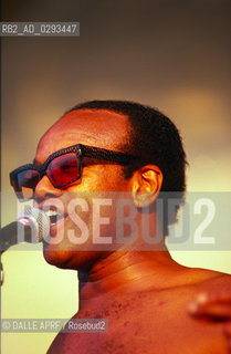 Bobby Womack - Beach Festival - De Panne - België - 21/07/1991.Photo gie Knips- DALLE ©DALLE APRF/Rosebud2