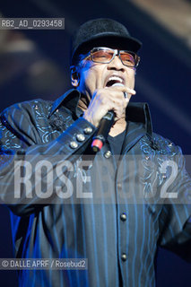Gorillaz en concert au Zénith de Paris. Bobby Womack.2010. ©DALLE APRF/Rosebud2
