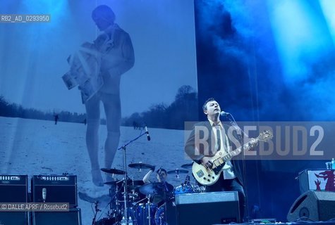 Manic street preachers on Sziget stage. Sziget is the bigest european festival;in Hiongrie  8/ 2014. ©DALLE APRF/Rosebud2