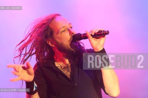 Korn on Sziget stage. Sziget is the biigest europena festival. .HONGRIE.8/2014. ©DALLE APRF/Rosebud2