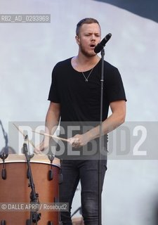 Imagine dragons on Sziget stage. Sziget is the biigest european festival  - 8/2014. ©DALLE APRF/Rosebud2