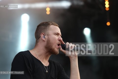 Imagine dragons on Sziget stage. Sziget is the biigest european festival  - 8/2014. ©DALLE APRF/Rosebud2