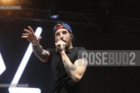 Casper on Sziget stage. Sziget is the biigest european festival..hongrie - 8 - 2014. ©DALLE APRF/Rosebud2