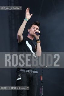 Bastille on Sziget stage. Sziget is the biigest european festival. 8/2014. ©DALLE APRF/Rosebud2