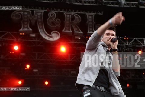 Bastille on Sziget stage. Sziget is the biigest european festival. 8/2014. ©DALLE APRF/Rosebud2