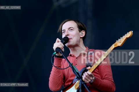 Bombay bicycle club on Sziget stage. Sziget is the biigest european fest.. ©DALLE APRF/Rosebud2