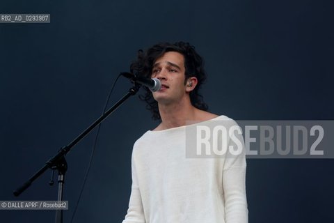 The 1975 on Sziget stage. Sziget is the biigest europena festival.8-2014. ©DALLE APRF/Rosebud2