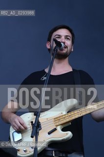 The 1975 on Sziget stage. Sziget is the biigest europena festival.8-2014. ©DALLE APRF/Rosebud2