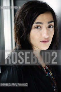 Folk-singer hindi zahra, as shot for Vibrations magazine. Paris, France. 27th April 2009. .Photo: Doyen/ DALLE ©DALLE APRF/Rosebud2