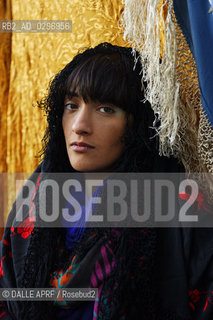 France. Paris.12/2009. .Hindi Zahra..World Sound,suite au tournage du clip dirigé par Tony pour Hindi.. ©DALLE APRF/Rosebud2