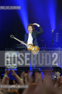 Paul Mc Cartney se produit en concert live au Stade de France, a Saint Denis, le 11 juin 2015, France.. ©DALLE APRF/Rosebud2