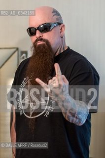 Kerry King ( Slayer ) - Paris (France) - 28.05.2015. ©DALLE APRF/Rosebud2