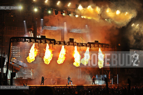 RAMMSTEIN.Download  Paris. june 2016. ©DALLE APRF/Rosebud2