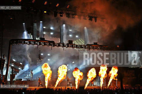 RAMMSTEIN.Download  Paris. june 2016. ©DALLE APRF/Rosebud2