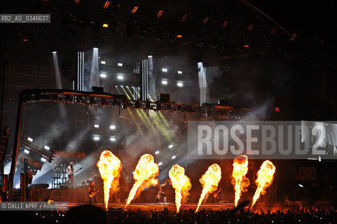 RAMMSTEIN.Download  Paris. june 2016. ©DALLE APRF/Rosebud2