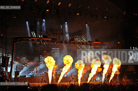 RAMMSTEIN.Download  Paris. june 2016. ©DALLE APRF/Rosebud2