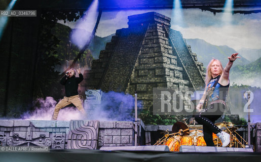 Iron Maiden.10 juin 2016.Download Festival Hippodrome de Longchamp- Paris.Credit : Beaujour/DALLE ©DALLE APRF/Rosebud2