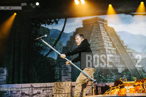 Iron Maiden.10 juin 2016.Download Festival Hippodrome de Longchamp- Paris.Credit : Beaujour/DALLE ©DALLE APRF/Rosebud2