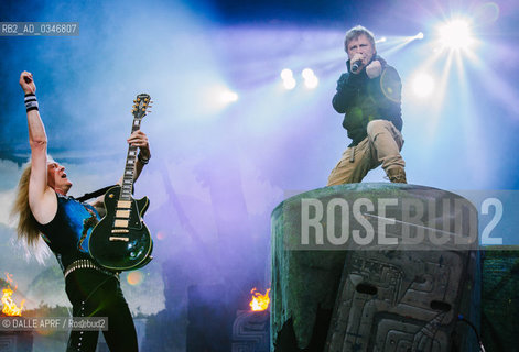 Iron Maiden.10 juin 2016.Download Festival Hippodrome de Longchamp- Paris.Credit : Beaujour/DALLE ©DALLE APRF/Rosebud2