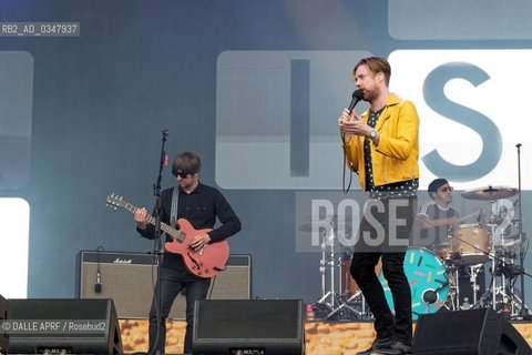 KAISER CHIEFS .SZIGET, Budapest, HUNGARY, 15/08/2016.credit: MrCrash _ DALLE ©DALLE APRF/Rosebud2