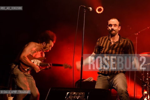 La route du rock 2017....Vendredi 18 aout 2017....IDELS..JOE TALBOT Chanteur..MARK Bowen Guitariste....Photo Patrick AUFFRET / DALLE ©DALLE APRF/Rosebud2