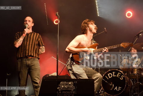 La route du rock 2017....Vendredi 18 aout 2017....IDELS..JOE TALBOT Chanteur..MARK Bowen Guitariste....Photo Patrick AUFFRET / DALLE ©DALLE APRF/Rosebud2