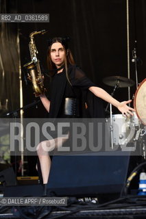 La route du rock 2017....Vendredi 18 aout 2017....PJ Harvey....Photo Patrick AUFFRET/ DALLE ©DALLE APRF/Rosebud2