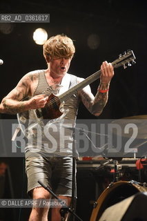 LA ROUTE DU ROCK..VENDREDI 18 AOUT....THEE OH SEES..JOHN DWYER Chanteur....Photo Patrick AUFFRET /  DALLE ©DALLE APRF/Rosebud2