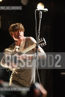 LA ROUTE DU ROCK..VENDREDI 18 AOUT....THEE OH SEES..JOHN DWYER Chanteur....Photo Patrick AUFFRET /  DALLE ©DALLE APRF/Rosebud2