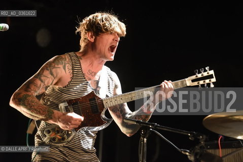 LA ROUTE DU ROCK..VENDREDI 18 AOUT....THEE OH SEES..JOHN DWYER Chanteur....Photo Patrick AUFFRET /  DALLE ©DALLE APRF/Rosebud2