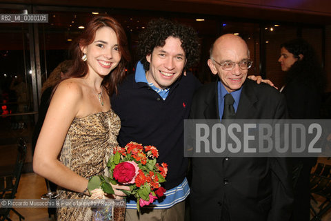 Roma, Auditorium Parco della Musica 15 09 2006.Concerto della Orquesta Sinfonica Juvenil de Venezuela Simon Bolivar, direttore Gustavo Dudamel..  ©Riccardo Musacchio & Flavio Ianniello/Rosebud2