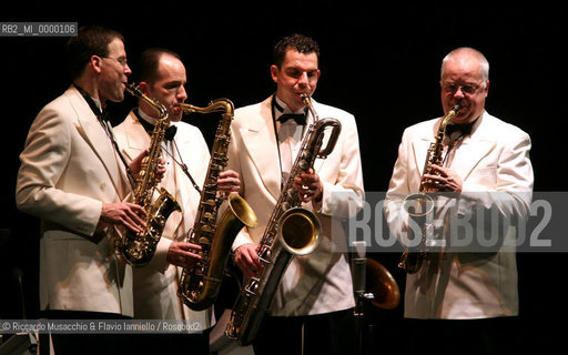 Roma, Auditorium Parco della Musica 13 12 2006.Concerto della Palast Orchester ed il suo cantante Max Raabe..  ©Riccardo Musacchio & Flavio Ianniello/Rosebud2