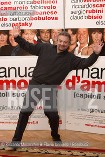 Rome, Jan 16 2007.Photocall of the movie Manuale damore 2..Director: Giovanni Veronesi..In the picture: the italian Director Giovanni Veronesi..  ©Riccardo Musacchio & Flavio Ianniello/Rosebud2