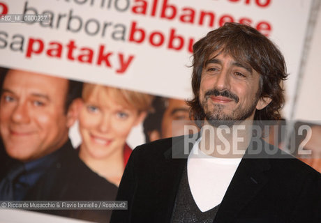 Rome, Jan 16 2007.Photocall of the movie Manuale damore 2..Director: Giovanni Veronesi..In the picture: the italian actor Sergio Rubini..  ©Riccardo Musacchio & Flavio Ianniello/Rosebud2