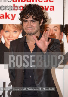 Rome, Jan 16 2007.Photocall of the movie Manuale damore 2..Director: Giovanni Veronesi..In the picture: the italian actor Riccardo Scamarcio..  ©Riccardo Musacchio & Flavio Ianniello/Rosebud2