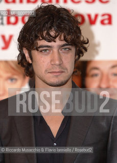 Rome, Jan 16 2007.Photocall of the movie Manuale damore 2..Director: Giovanni Veronesi..In the picture: the italian actor Riccardo Scamarcio..  ©Riccardo Musacchio & Flavio Ianniello/Rosebud2