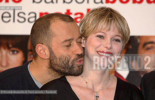 Rome, Jan 16 2007.Photocall of the movie Manuale damore 2..Director: Giovanni Veronesi..In the picture: the actors Fabio Volo and Barbora Bobulova .  ©Riccardo Musacchio & Flavio Ianniello/Rosebud2