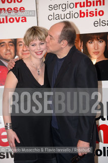 Rome, Jan 16 2007.Photocall of the movie Manuale damore 2..Director: Giovanni Veronesi..In the picture: the actress Barbora Bobulova and the actor Carlo Verdone..  ©Riccardo Musacchio & Flavio Ianniello/Rosebud2