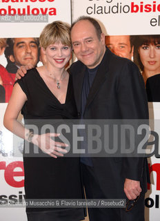 Rome, Jan 16 2007.Photocall of the movie Manuale damore 2..Director: Giovanni Veronesi..In the picture: the actress Barbora Bobulova and the actor Carlo Verdone..  ©Riccardo Musacchio & Flavio Ianniello/Rosebud2