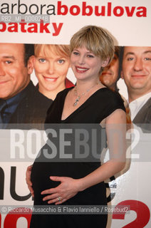 Rome, Jan 16 2007.Photocall of the movie Manuale damore 2..Director: Giovanni Veronesi..In the picture: the actress Barbora Bobulova..  ©Riccardo Musacchio & Flavio Ianniello/Rosebud2