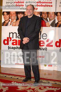 Rome, Jan 16 2007.Photocall of the movie Manuale damore 2..Director: Giovanni Veronesi..In the picture: the italian actor Carlo Verdone..  ©Riccardo Musacchio & Flavio Ianniello/Rosebud2