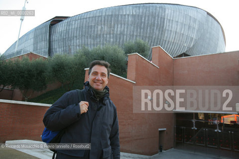 Rome, Auditorium Jan 14 2008.The Festival of Sciences Global ConScience.In the picture: Portrait of Mario Tozzi..  ©Riccardo Musacchio & Flavio Ianniello/Rosebud2