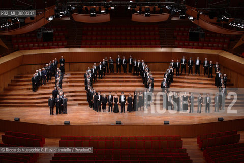 1908 -  2008 Santa Cecilia National Accademy Orchestra 100th anniversary. in the picture:the orchestra on Santa Cecilia Honcert Hall at Auditorium.   ©Riccardo Musacchio & Flavio Ianniello/Rosebud2