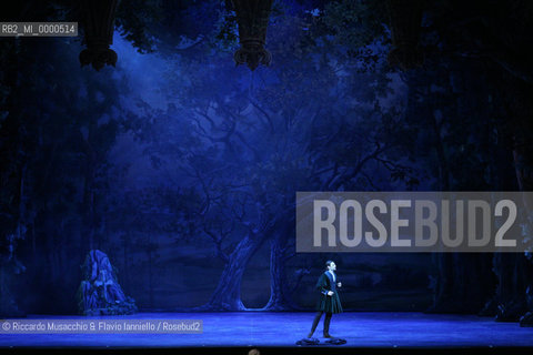 Feb 28 2006, Rome Opera Theatre .GISELLE, a ballet from music of Adolphe-Charles Adam .Orchestra and ballet company of Opera Theatre.conductor: David Coleman.Coreografphie of Carla Fracci, by Jean Coralli, Jules Perrot, Marius Petipa, Anton Dolin .Scene and Costumes: Anna Anni.Dancers:.Giselle: Svetlana Lunkina.The Prince Albrecht: Yuri Vyskubenko.  ©Riccardo Musacchio & Flavio Ianniello/Rosebud2