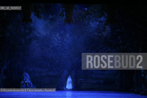 Feb 28 2006, Rome Opera Theatre .GISELLE, a ballet from music of Adolphe-Charles Adam .Orchestra and ballet company of Opera Theatre.conductor: David Coleman.Coreografphie of Carla Fracci, by Jean Coralli, Jules Perrot, Marius Petipa, Anton Dolin .Scene and Costumes: Anna Anni.Dancers:.Giselle: Svetlana Lunkina.The Prince Albrecht: Yuri Vyskubenko.  ©Riccardo Musacchio & Flavio Ianniello/Rosebud2